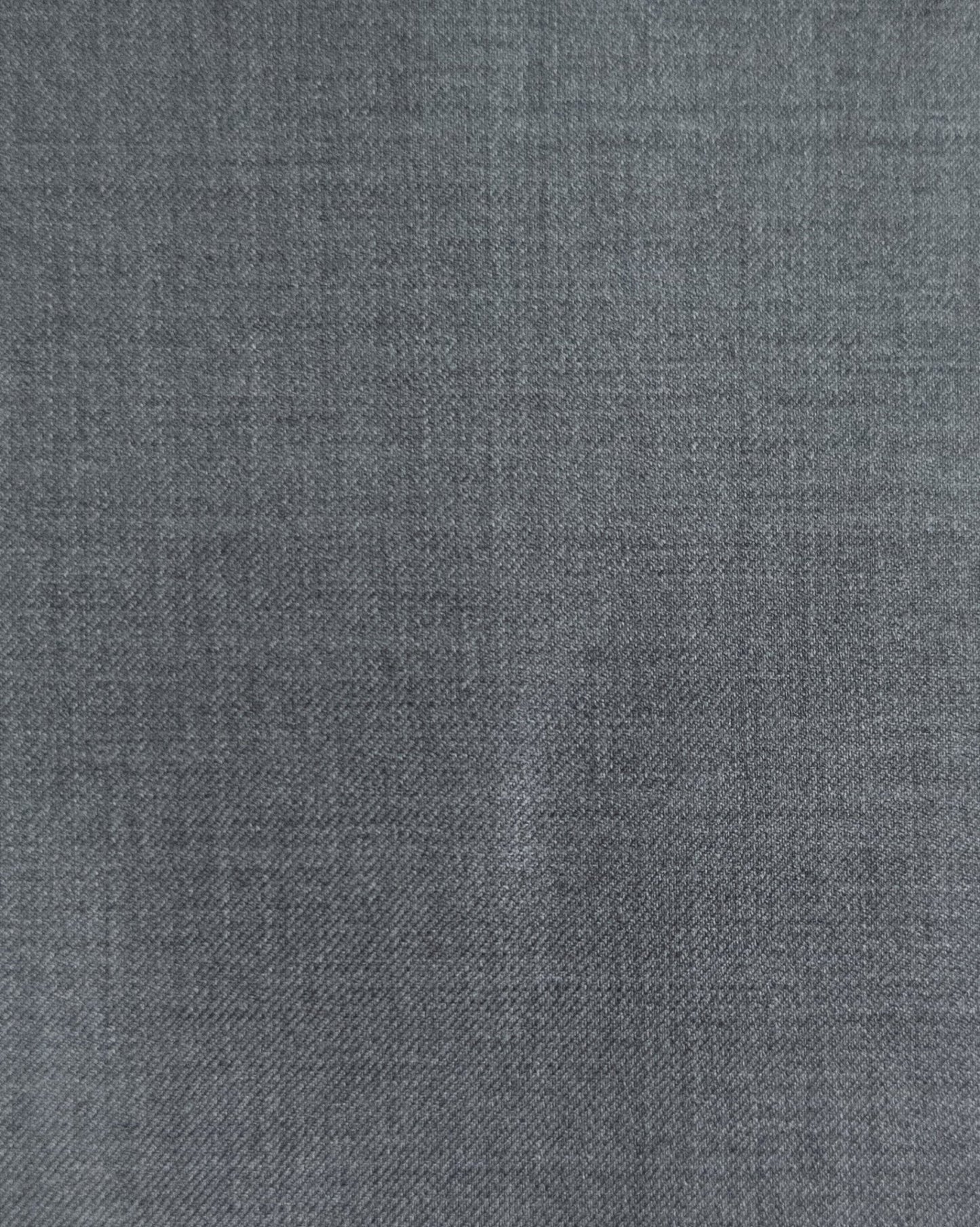 Grey Plain Super 120s Wool Custom Trousers MUW1164 - Yeossal & Co
