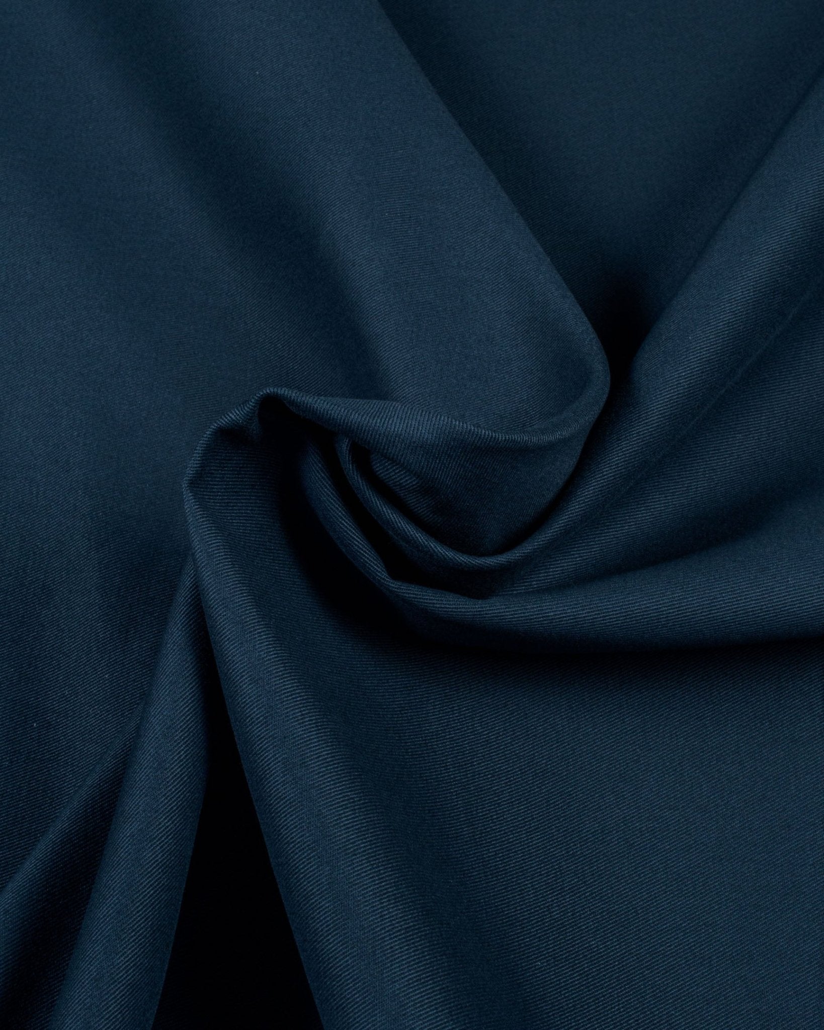 Hardy Dark Navy Sanded Twill Custom Trousers MUC3317 - Yeossal & Co