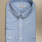 Havana Blue Stripes Cotton - Linen Shirt - Yeossal & Co