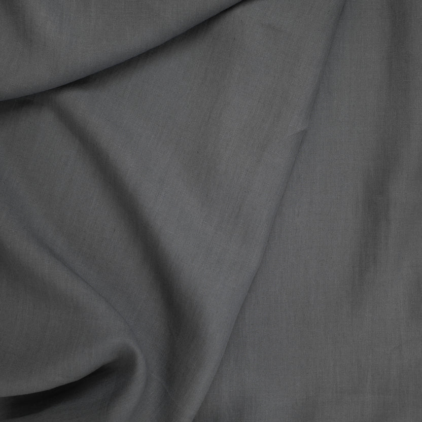 Heures bleues Ardoise Linen Trousers, MTO - Yeossal & Co