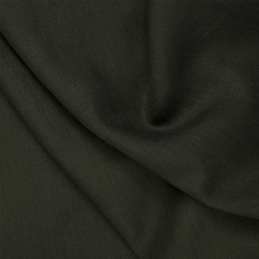 Heures bleues Forêt Linen Trousers, MTO - Yeossal & Co