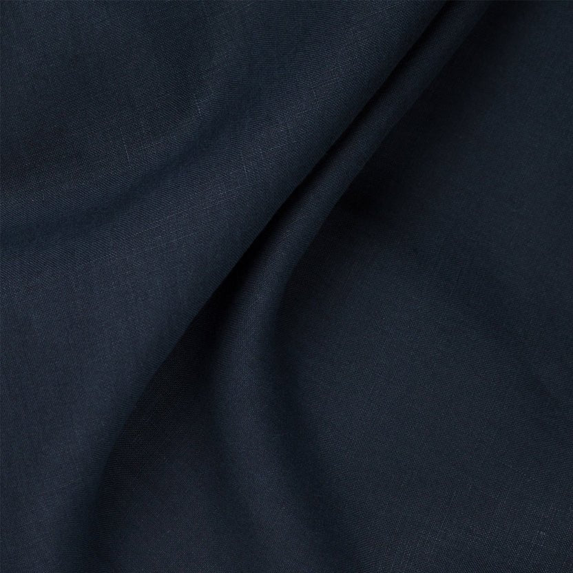 Heures bleues Indigo Linen Trousers, MTO - Yeossal & Co