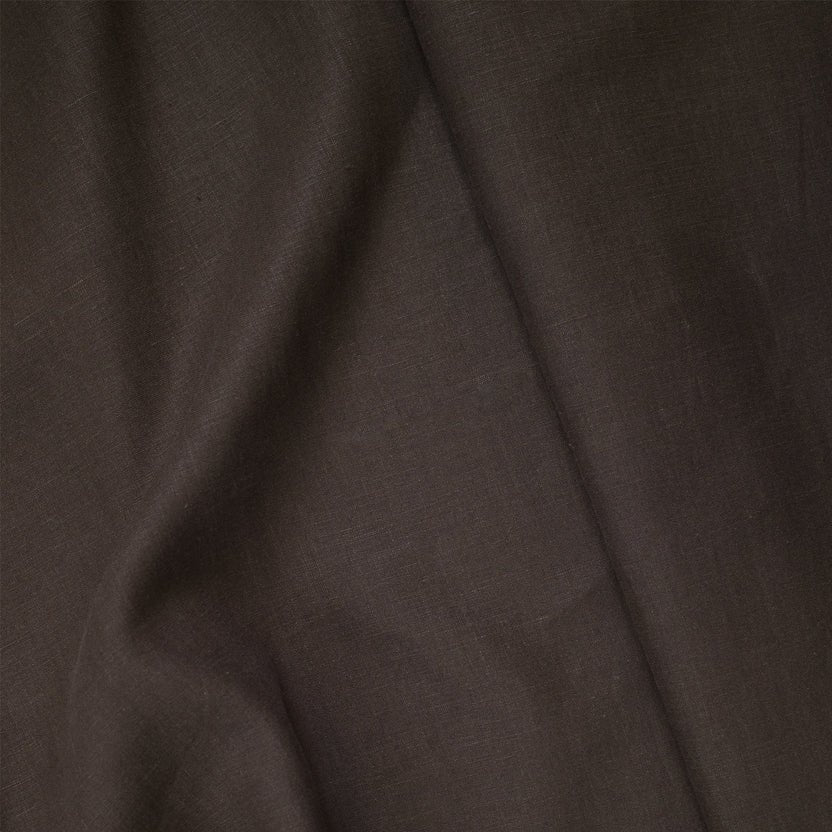 Heures bleues Terre d'ombre Linen Trousers, MTO - Yeossal & Co