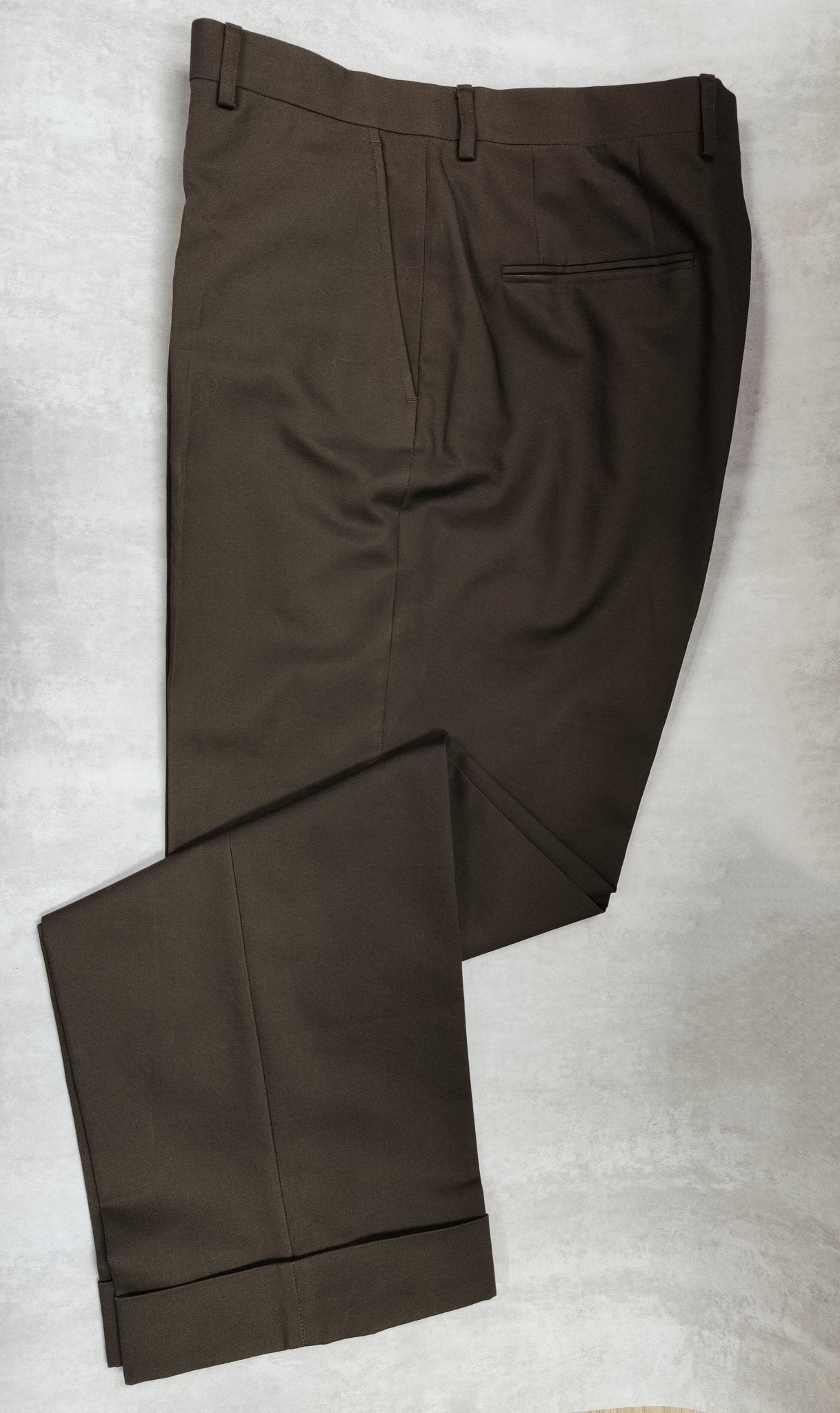 HFW Quest Cotton, Moss Trousers - ST136 - Yeossal & Co
