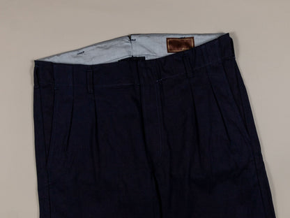 Hollywood Denim Trousers with Small Belt Loops - Yeossal & Co