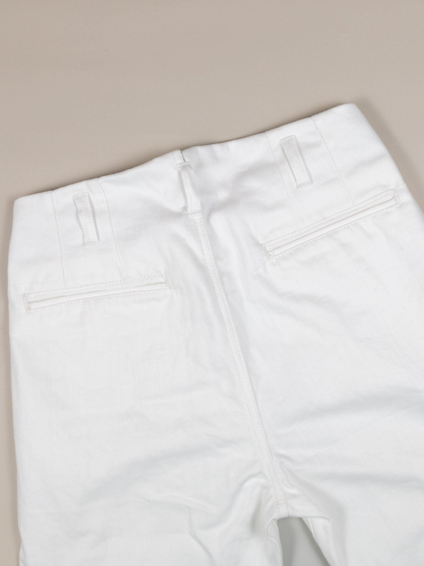 Hollywood Denim Trousers with Small Belt Loops - Yeossal & Co