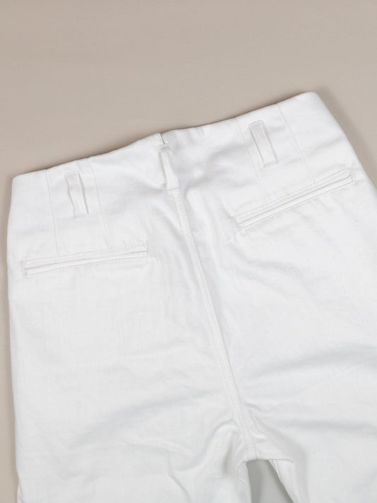 Hollywood Denim Trousers with Small Belt Loops - Yeossal & Co