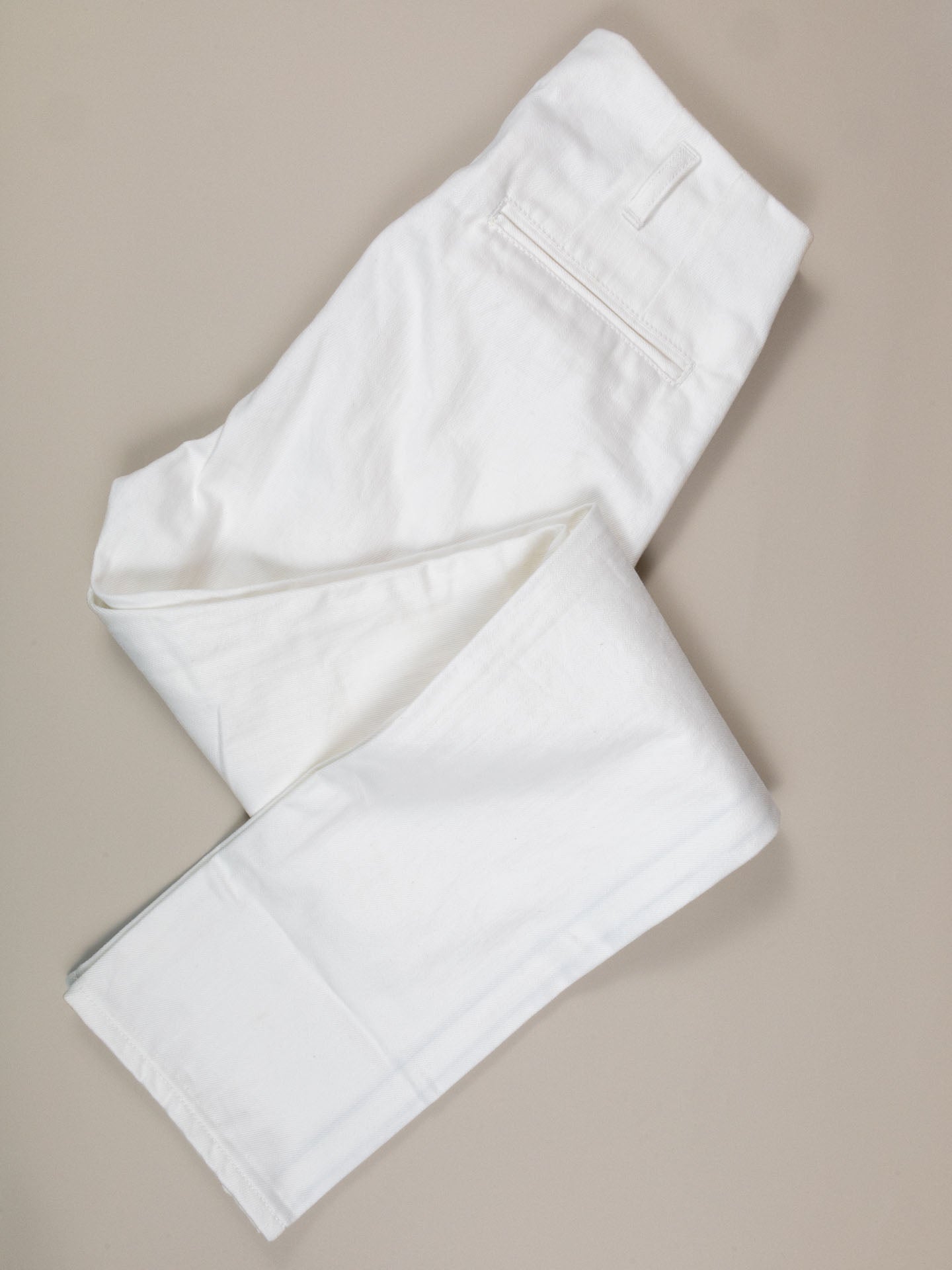 Hollywood Denim Trousers with Small Belt Loops - Yeossal & Co