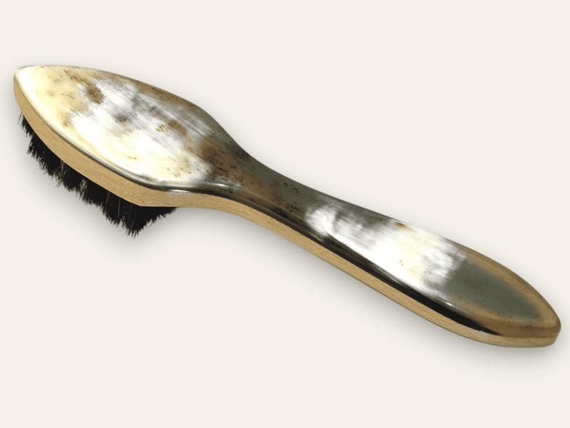 Horn Backed Shoe Brush Polish Applicator - Yeossal