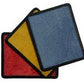 Horn Collar Stiffeners with Black Leather Pouch Red Suede Interior - Yeossal