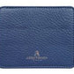 Horn Collar Stiffeners with Navy Leather Pouch Blue suede Interior - Yeossal