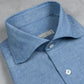Japanese Light Indigo Chambray Shirt MFC0593 - Yeossal & Co