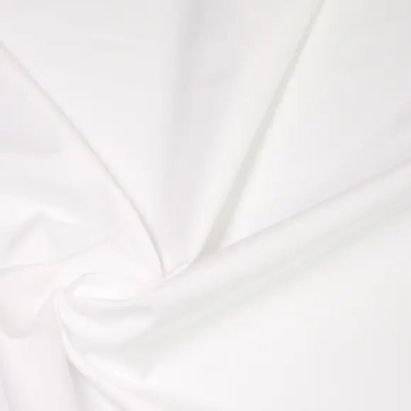 King Soyella White Poplin Solid Plain 2 Custom Shirt 7756.8430.1000 - Yeossal