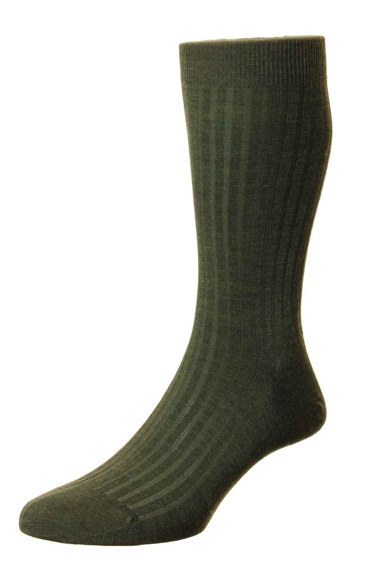 Laburnum Classic Rib Merino Wool Socks - Yeossal & Co