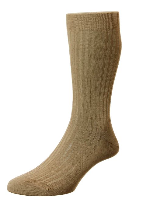 Laburnum Classic Rib Merino Wool Socks - Yeossal & Co