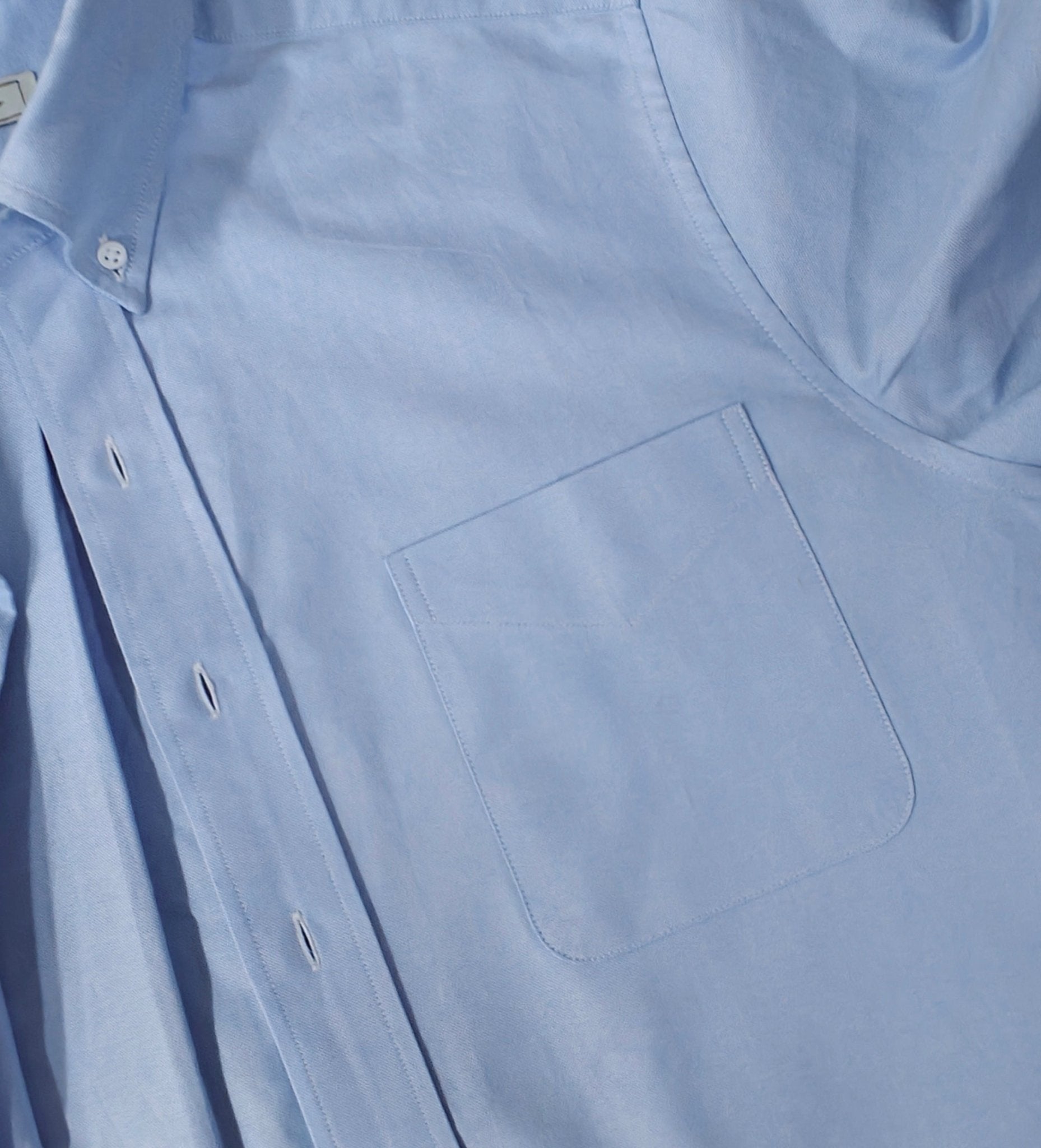 Light Blue Oxford Cotton Shirt - SS119 - Yeossal