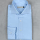 Light Blue Plaid Cotton Shirt - Yeossal & Co