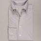 Light Grey Stretchy Plain Cotton Shirt MGA0948 - Yeossal & Co