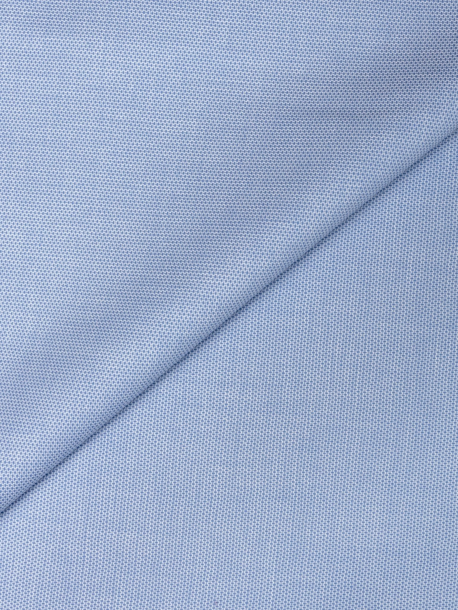 Luton Blue Dobby Cotton Shirt MSC3295 - Yeossal & Co