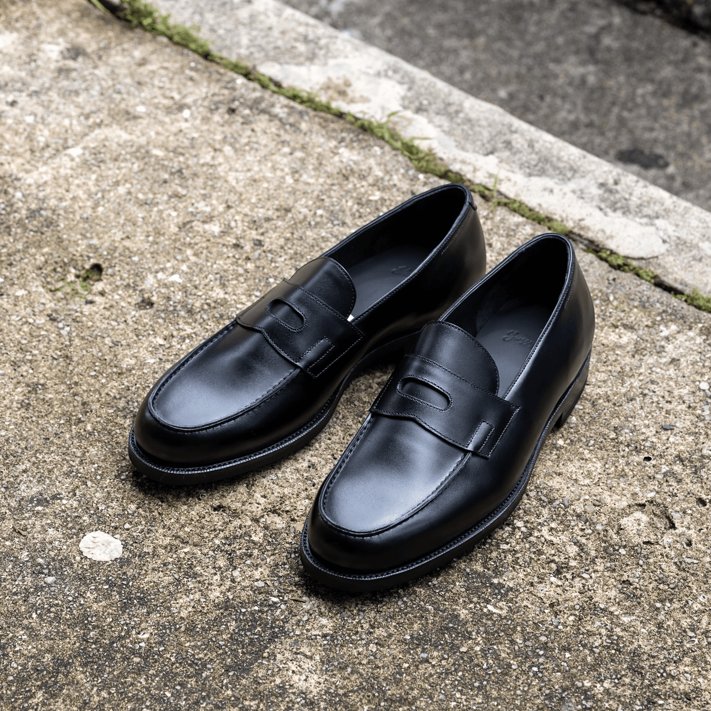 Mansfield Leather Goodyear Welted Penny Loafer - Yeossal