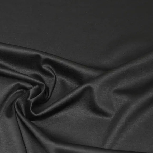 Markus Knit Black Jersey Solid Plain Custom Shirt 2000.8717.699 - Yeossal