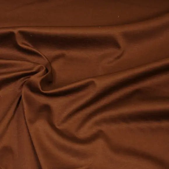 Markus Knit Brown Jersey Solid Plain Custom Shirt 2000.8717.2012 - Yeossal