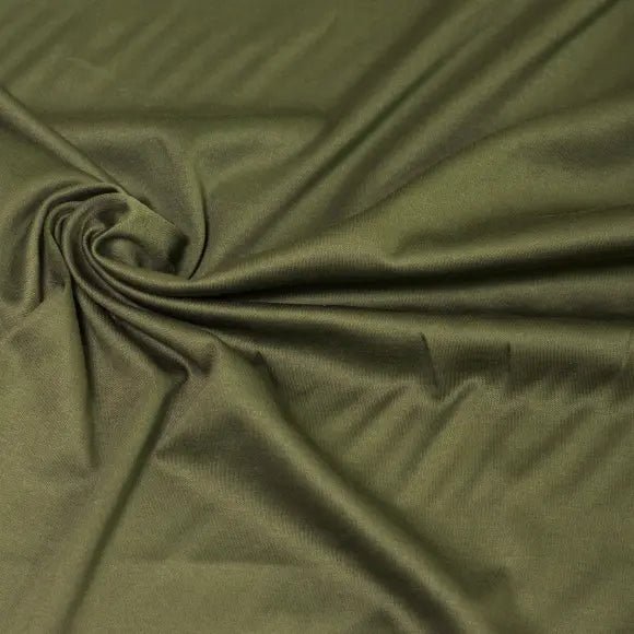 Markus Knit Olive Jersey Solid Plain Custom Shirt 2000.8717.1753 - Yeossal