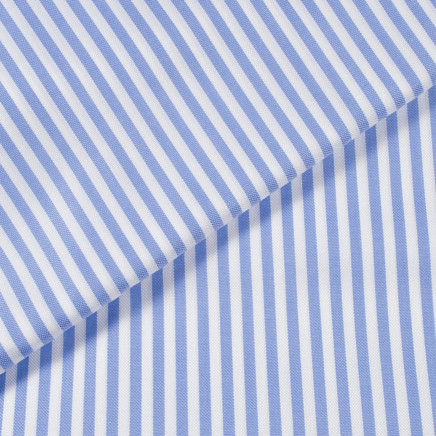 Monti Blue/White Stripes Oxford Cotton Shirt MFC0534 - Yeossal & Co