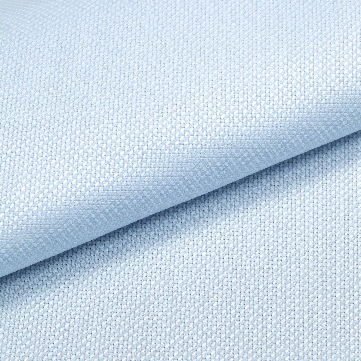 Monti Light Blue Cotton Oxford Shirt, MTO - Yeossal & Co