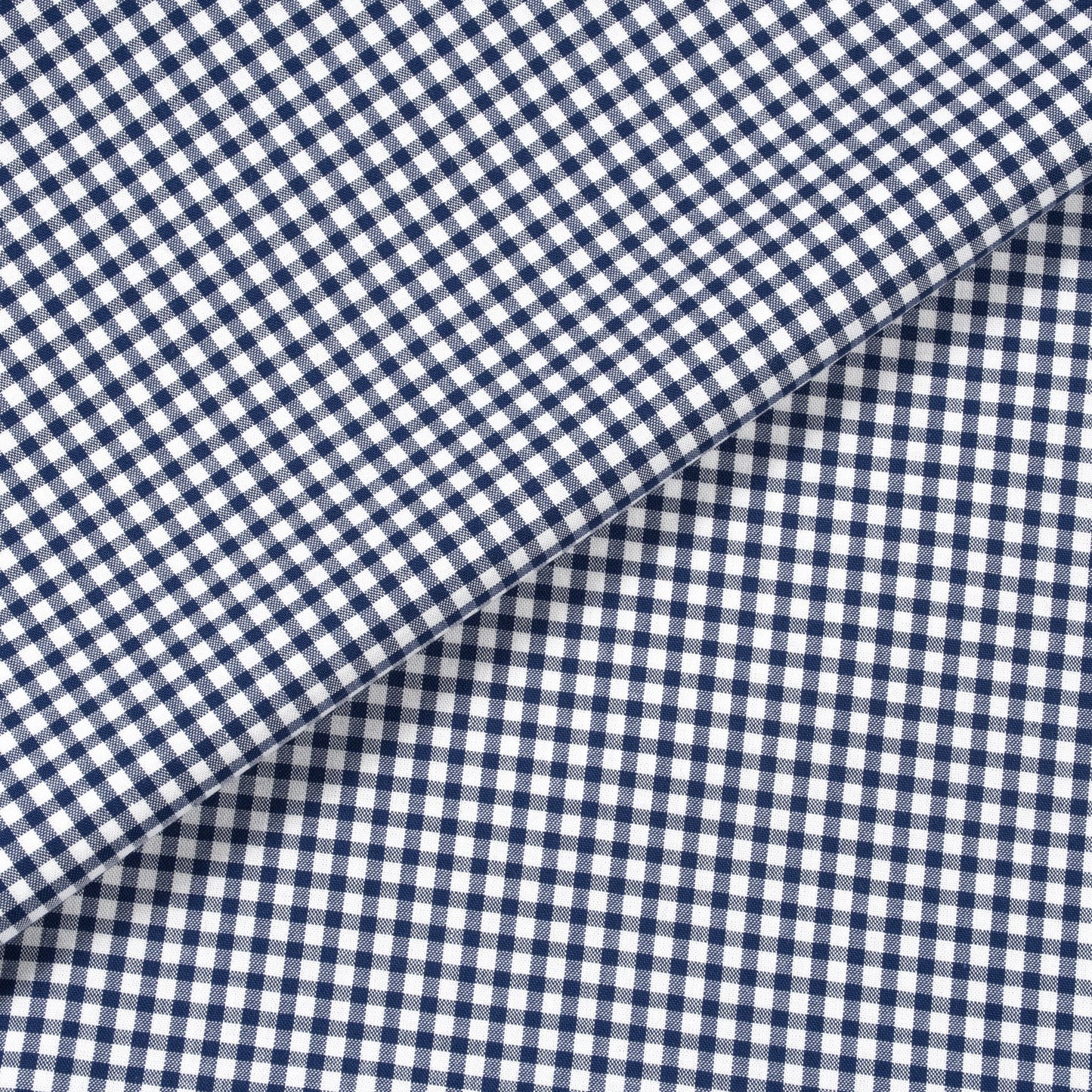 Monti Navy Gingham Cotton Shirt MFC0204 - Yeossal & Co