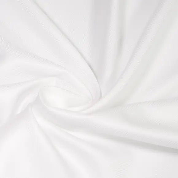 Organic Fantasy Twill White Twill Solid Plain Custom Shirt 8002.4007.1000 - Yeossal