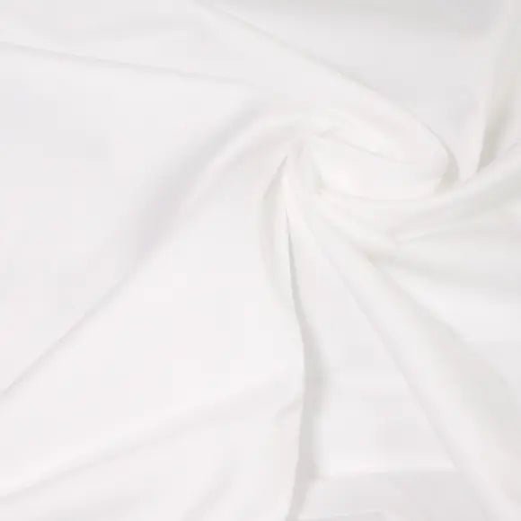 Organic Panama White Oxford Solid Plain Custom Shirt 8002.4005.1000 - Yeossal