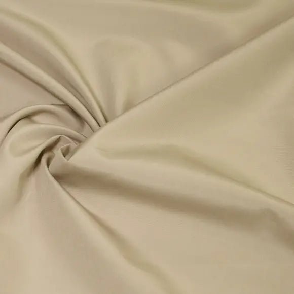 Organic Supraluxe Beige Poplin Solid Plain 2 Custom Shirt 7753.1407.1838 - Yeossal