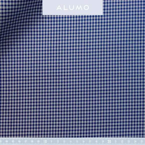 Oxford Medium Blue Oxford Check Custom Shirt 7451.6420.075 - Yeossal