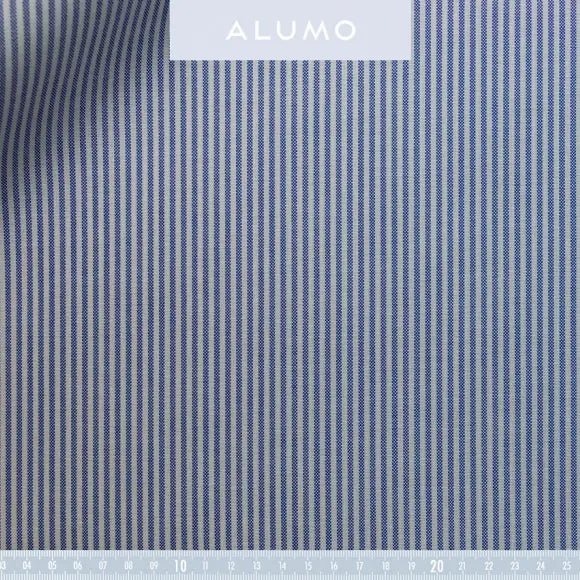 Oxford Medium Blue Oxford Stripes Custom Shirt 7451.1920.075 - Yeossal