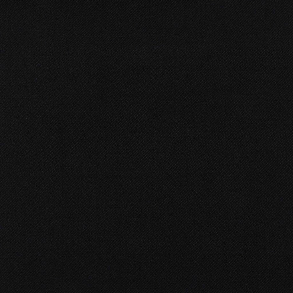 Perennial Black Plain Wool Trousers - Yeossal & Co