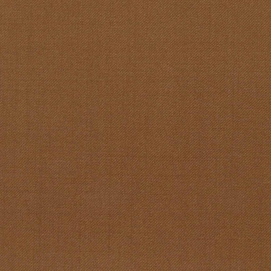 Perennial Brown Plain Wool Trousers - Yeossal & Co