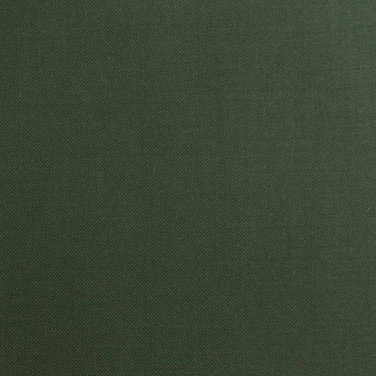 Perennial Green Plain Wool Trousers - Yeossal & Co