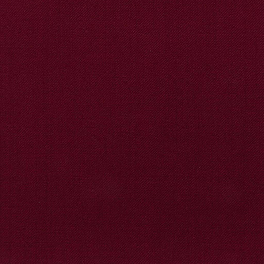 Perennial Red/Purple Plain Wool Trousers, MTO - Yeossal & Co