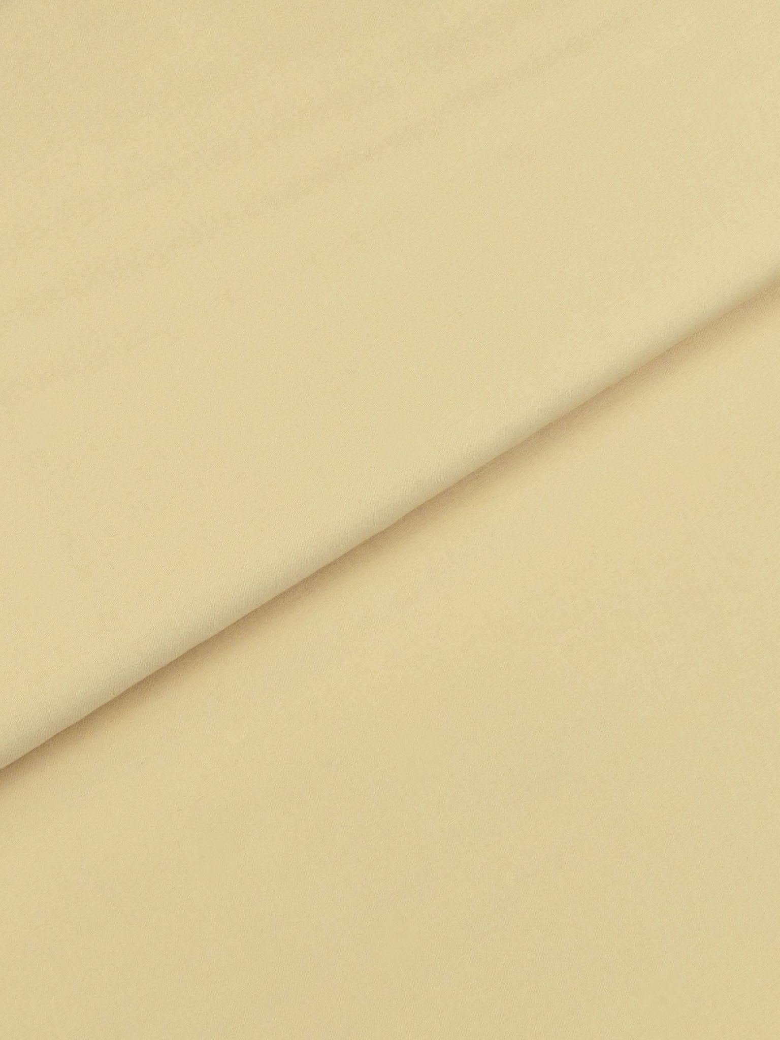 Raphael Plain Beige Cotton Trousers - Yeossal & Co
