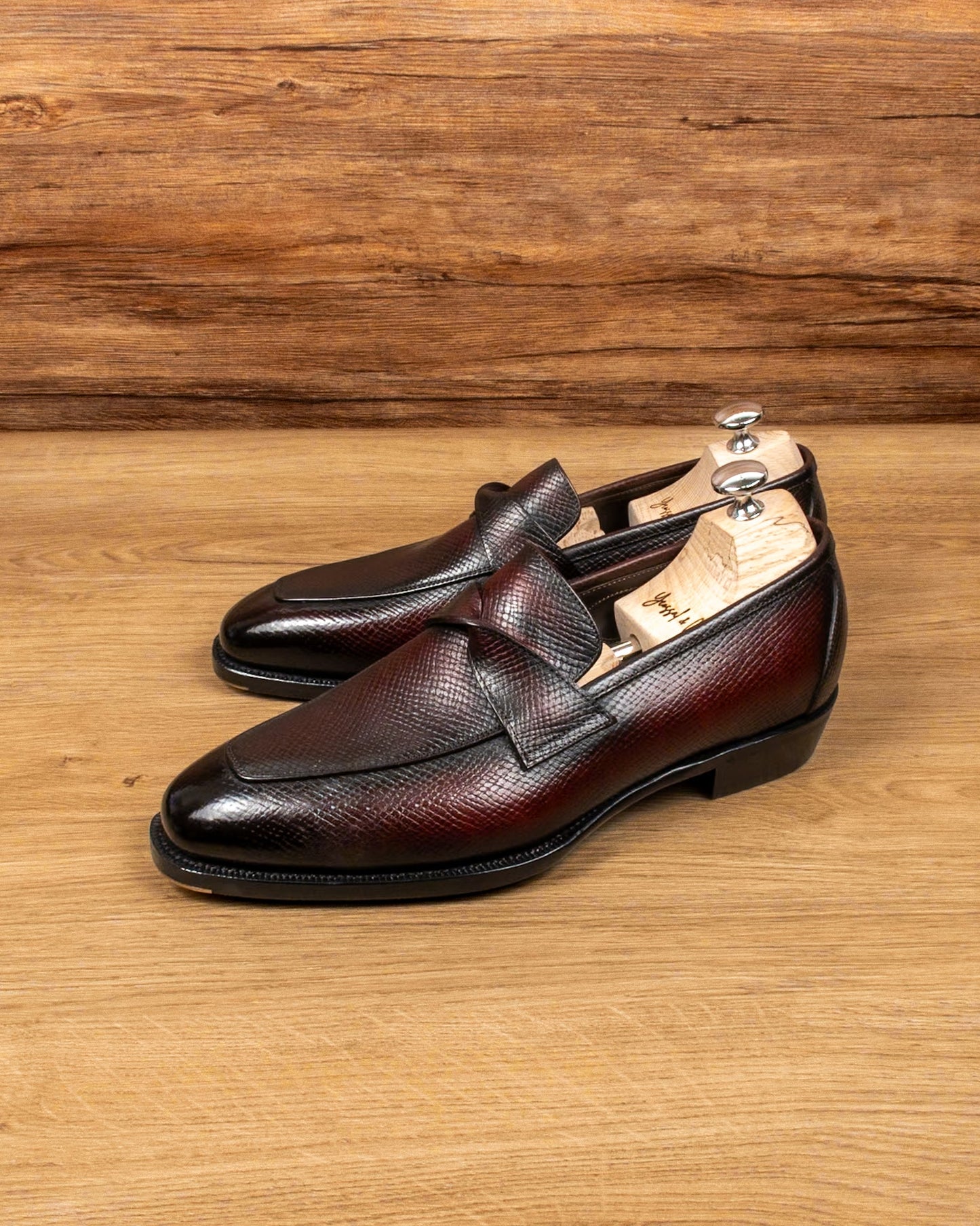 Rochalie Twist Tie Loafer Shoes - Yeossal & Co