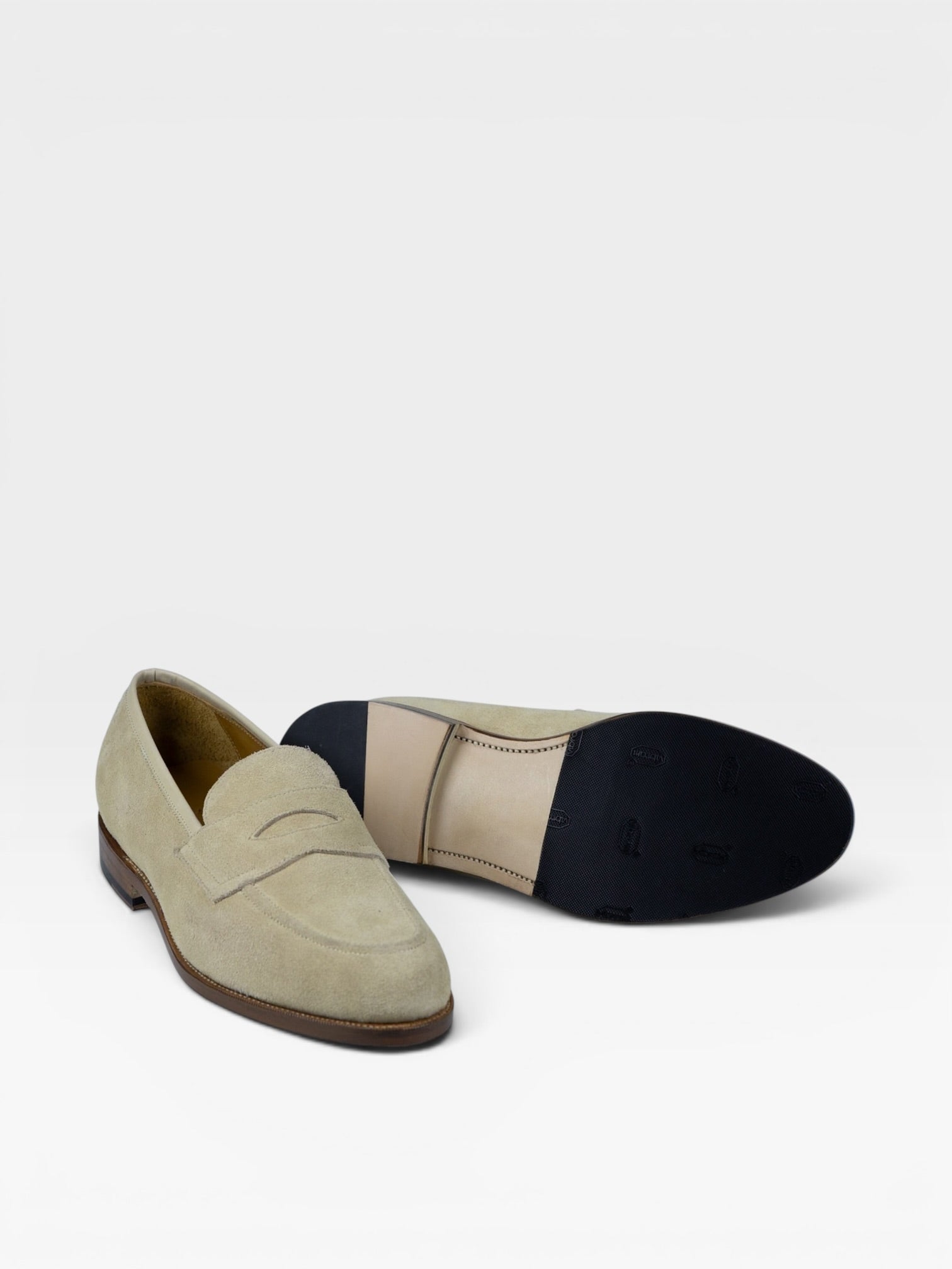 Santry Suede Goodyear Welted Penny Loafer - Yeossal