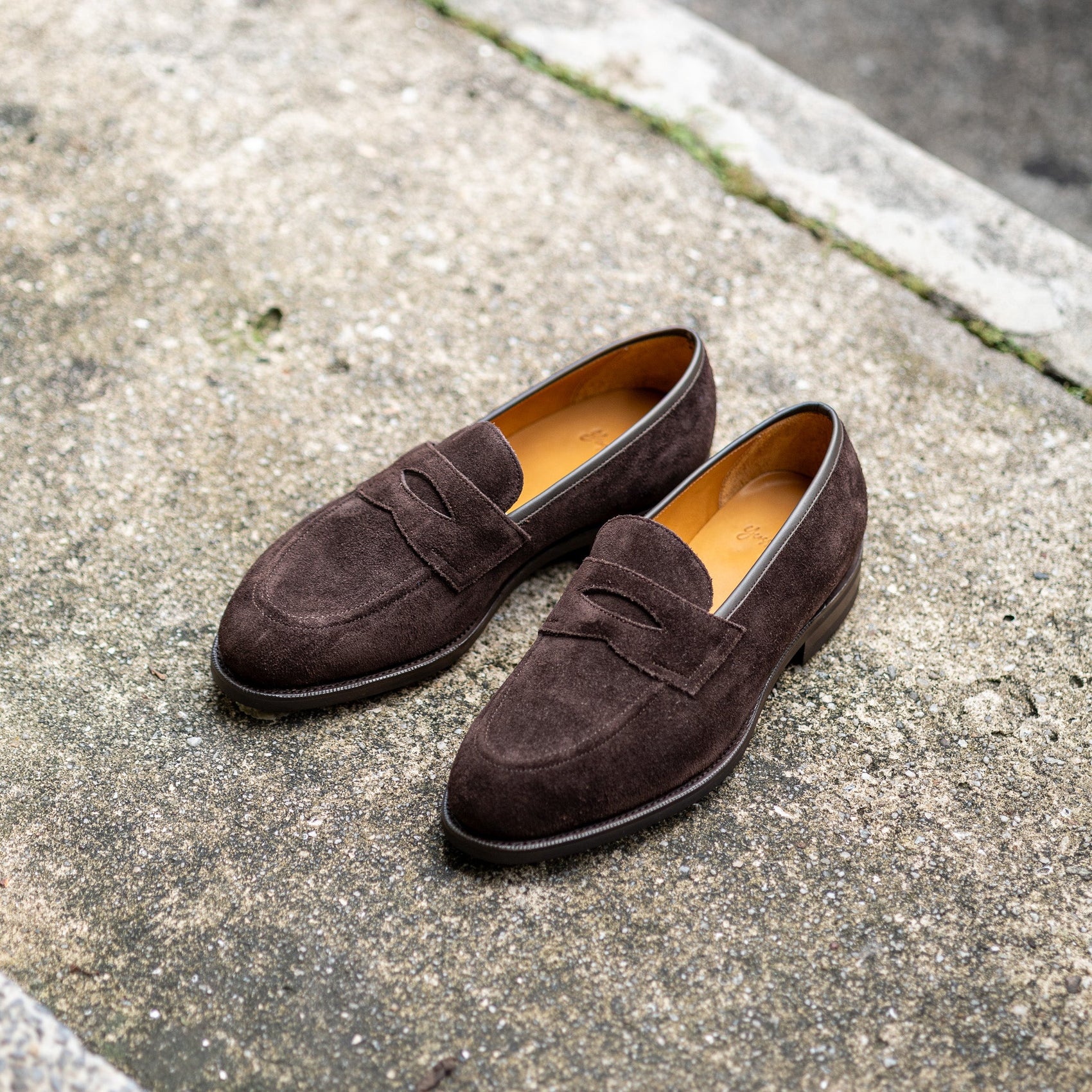 Santry Suede Goodyear Welted Penny Loafer