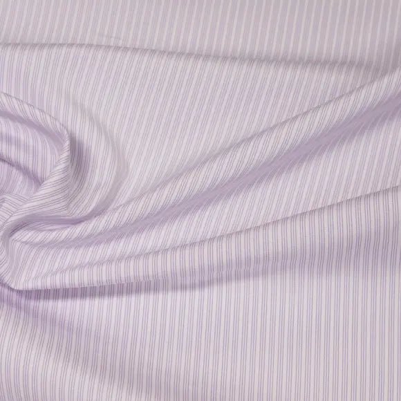 Sea Island Lilac Poplin Stripes 2 Custom Shirt 7089.9327.900 - Yeossal