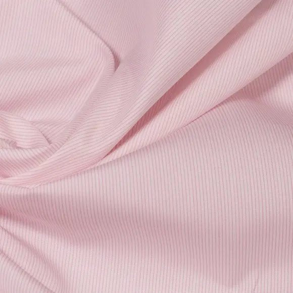 Sea Island Pink Poplin Stripes Custom Shirt 7089.9325.200 - Yeossal