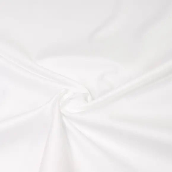 Selva White Oxford Solid Plain 2 Custom Shirt 7454.7000.1000 - Yeossal