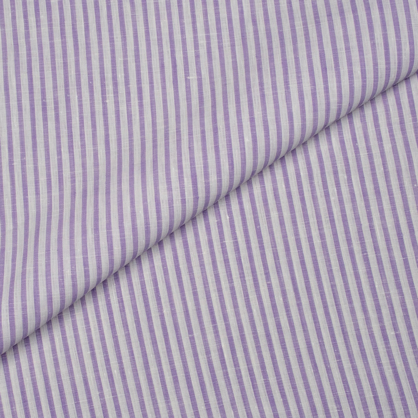 Top Lino 90 Purple Stripes Linen Shirt