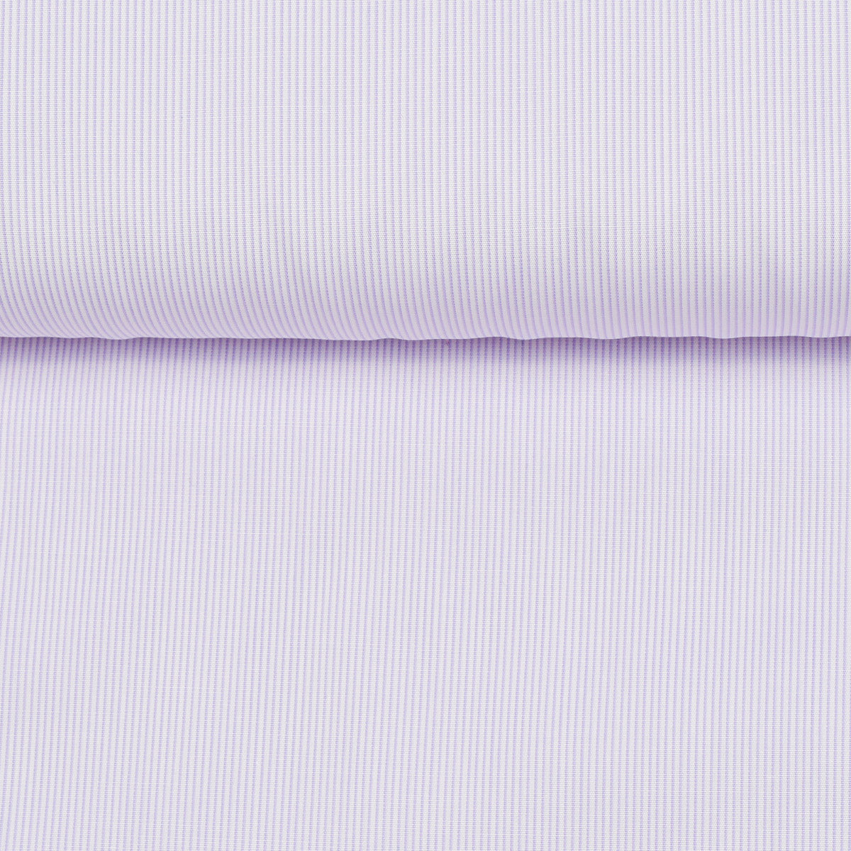 Boeing Fine Stripe Pale Violet Poplin Cotton Shirt