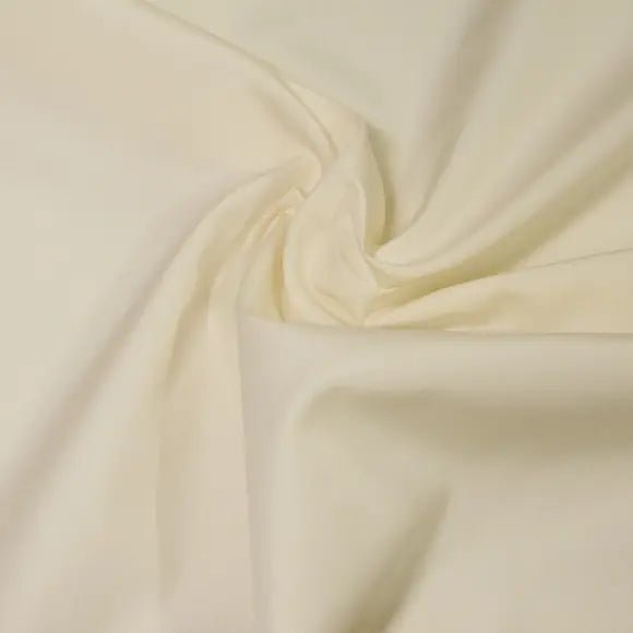 Silvano Beige Poplin Solid Plain Custom Shirt 7059.9105.700 - Yeossal