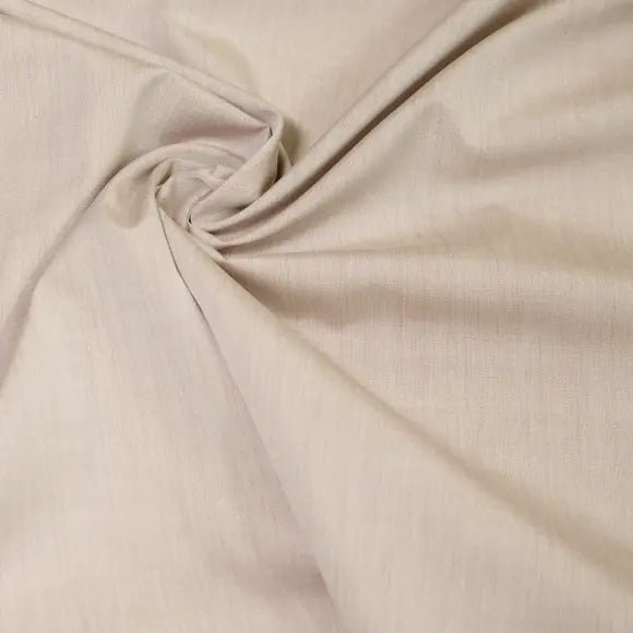 Silvano Brown Poplin Solid Plain Custom Shirt 7059.9105.702 - Yeossal